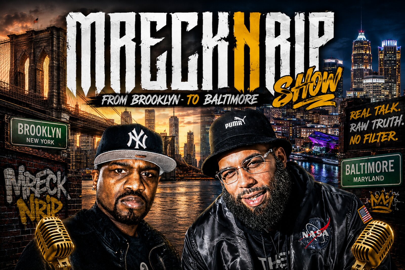 The MReckNRip Show — From Brooklyn to Baltimore, Sensei Rip and M.Reck